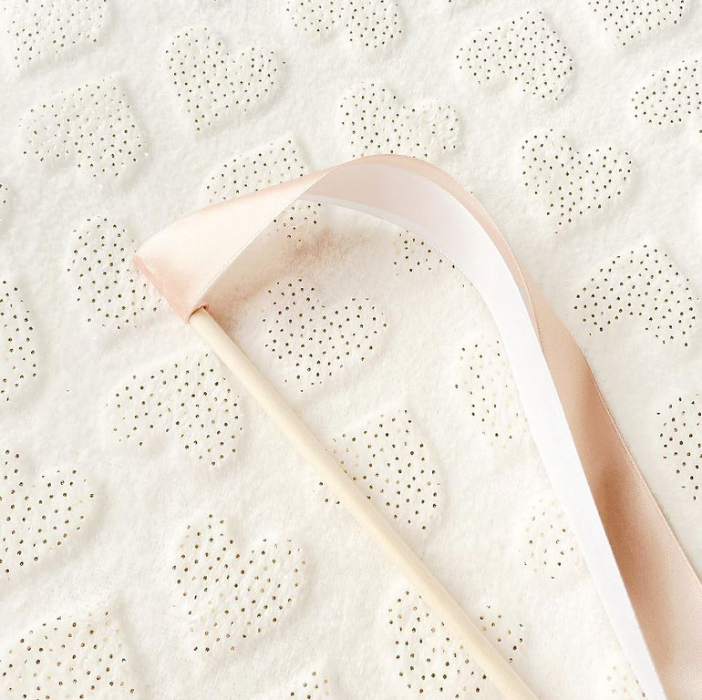 Baguette rubans sortie mariés