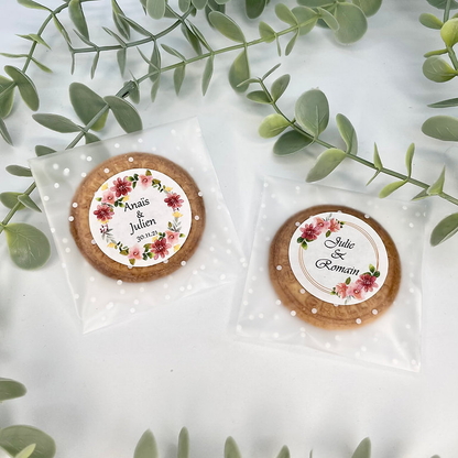 Pochon plastique personnalisé pour biscuit