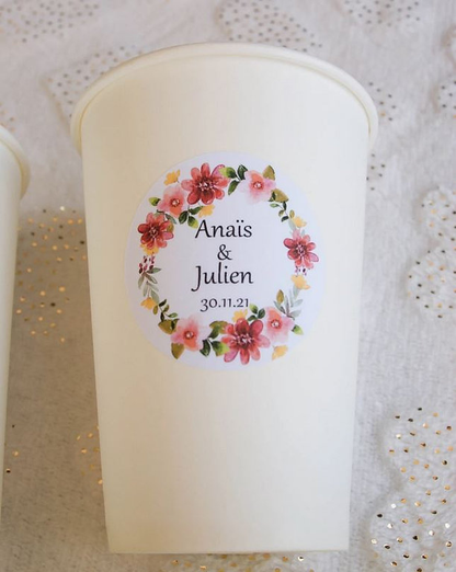 Gobelets Personnalisés en carton x10