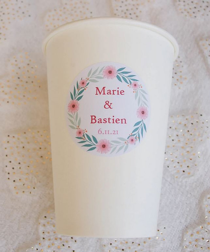 Gobelets Personnalisés en carton x10