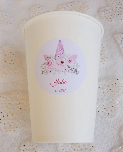 Gobelets Personnalisés en carton x10