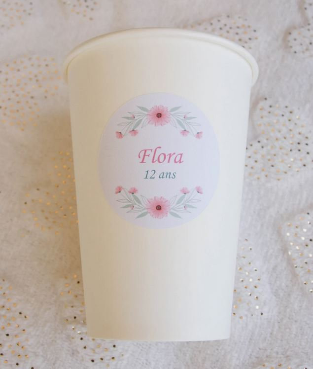 Gobelets Personnalisés en carton x10